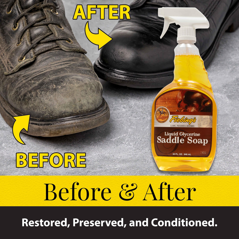 Tough 1 Fiebing's leather cleaner conditioner multiuse supports cleaning and protection for various items.