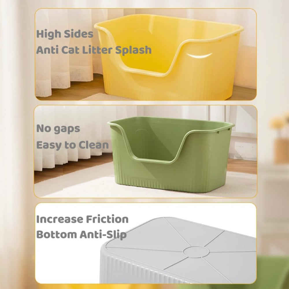TownTime multi-cat friendly litter box supports harmony with spacious, shared use.