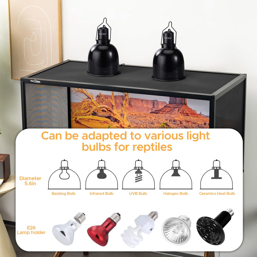 ToxiRium two-pack packaging ready for terrarium lighting setup