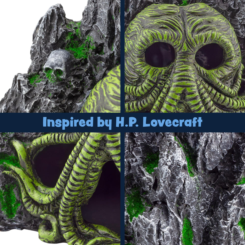 Toy Vault Cthulhu monster cave hideaway measures 9 inches tall