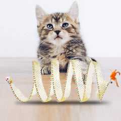 TOYMIS foldable tunnel design facilitates quick setup and storage.