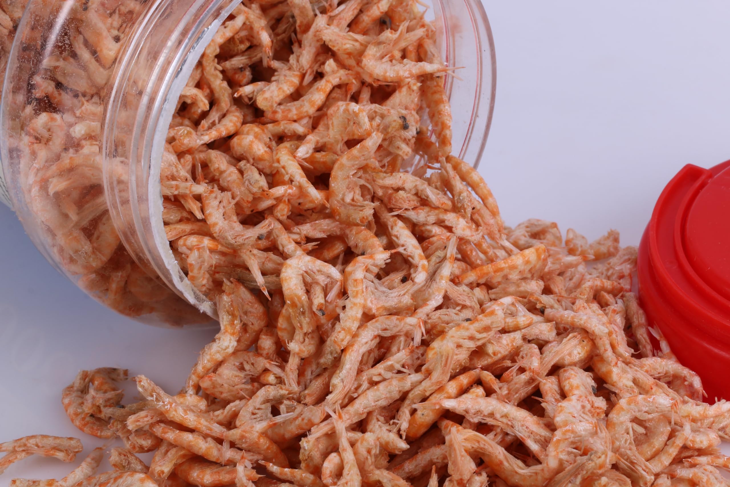 Toyuto premium freeze-dried krill shrimp mix turtle and koi friendly diet.