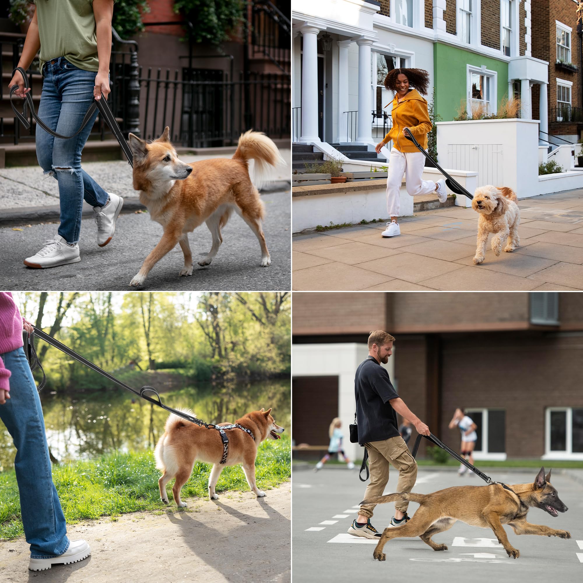 Tpotato car-seatbelt-clip leash offers a secure car restraint during trips