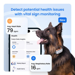 Tractive XL health, sleep and activity tracking informs routine care decisions.