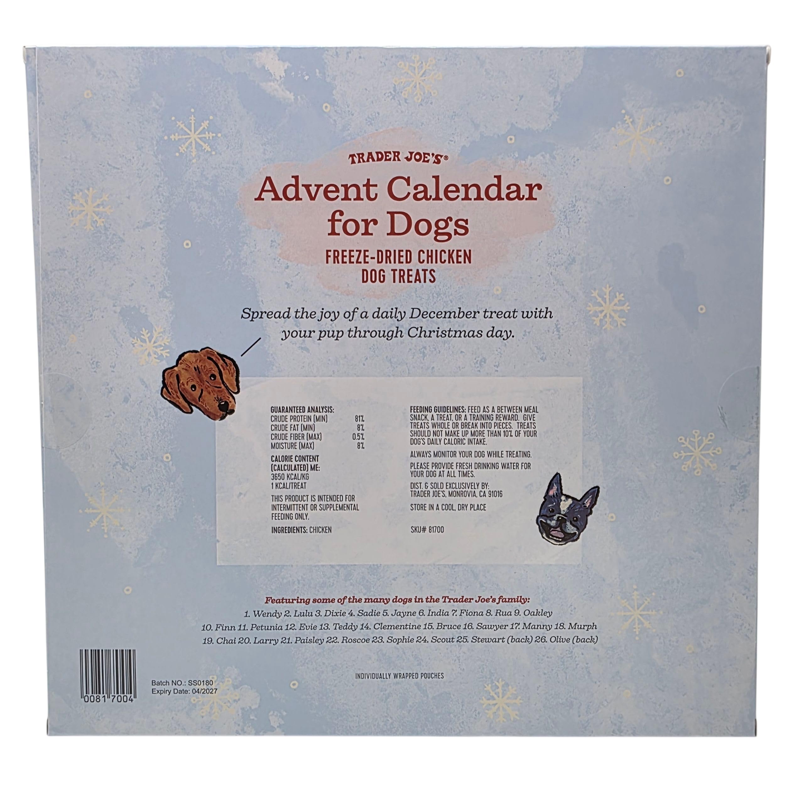 Trader Joe's A smoked salmon dog treats — savory aroma aids tasty training rewards