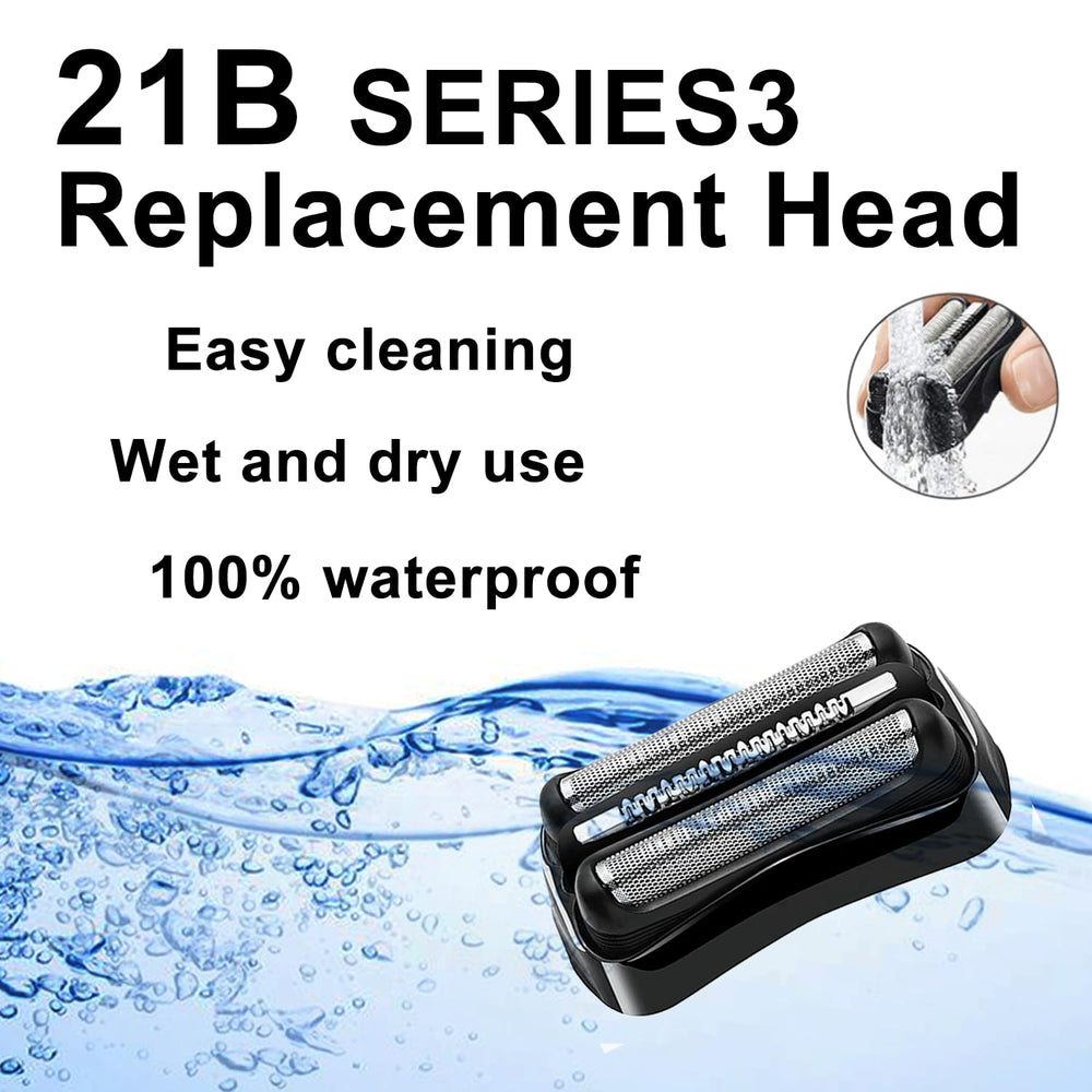TRAH 21B Series 3 mesh close-up highlights stainless steel mesh for comfortable skin contact