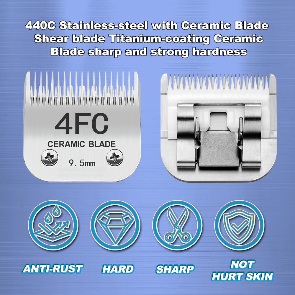TRAH 3-3/4FC blade compatibility with common clipper brands