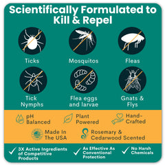 Trail Guard for outdoor adventures protects hikers and pets from pests.