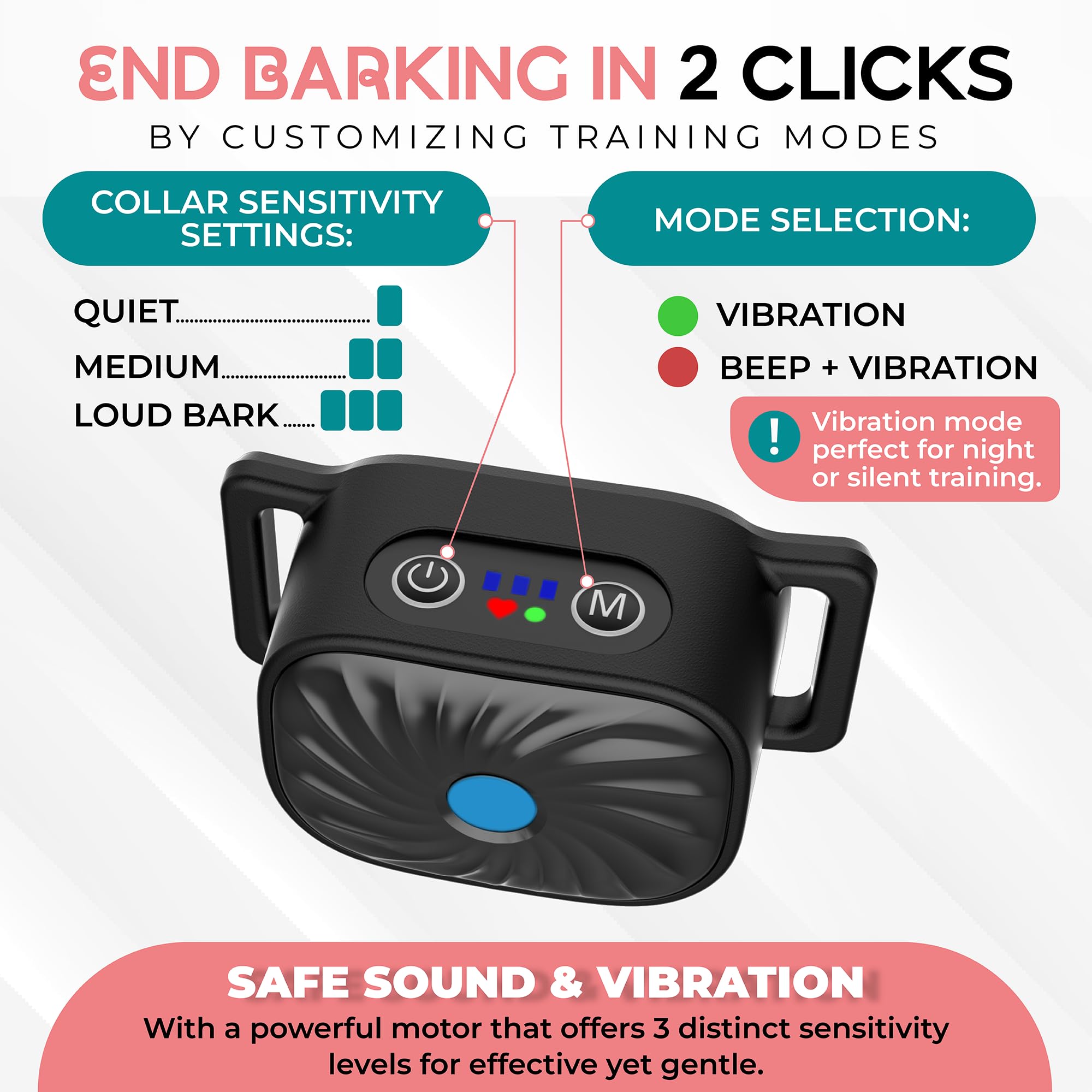 TrainTail bark collar IP67 waterproof: ready for rain, splashes, and outdoor play sessions.