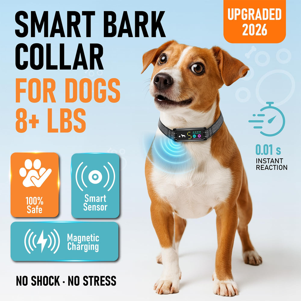 TrainTail No-Shock Bark Collar adjustable-strap for comfortable all-day wear