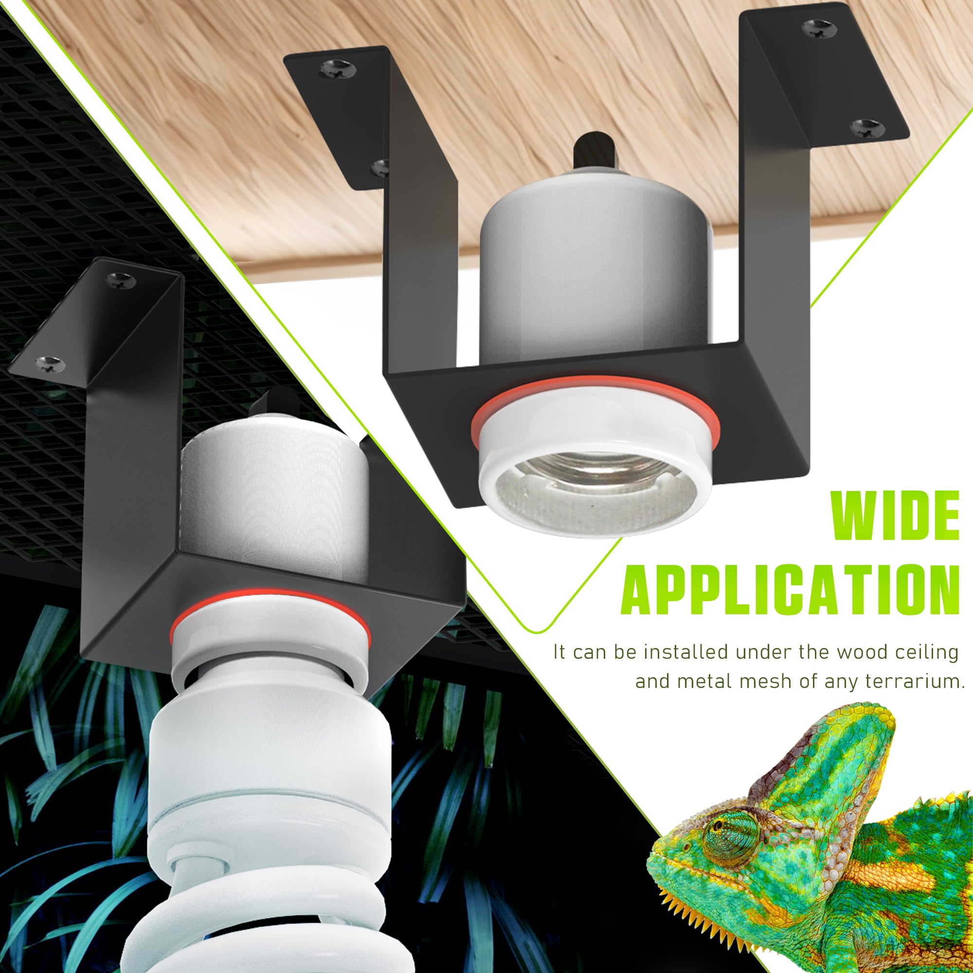 Trakem two-pack ceramic sockets with independent switches for day and night control.