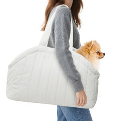 Portador de perro Tranquitas con interior ultra suave para mayor comodidad.