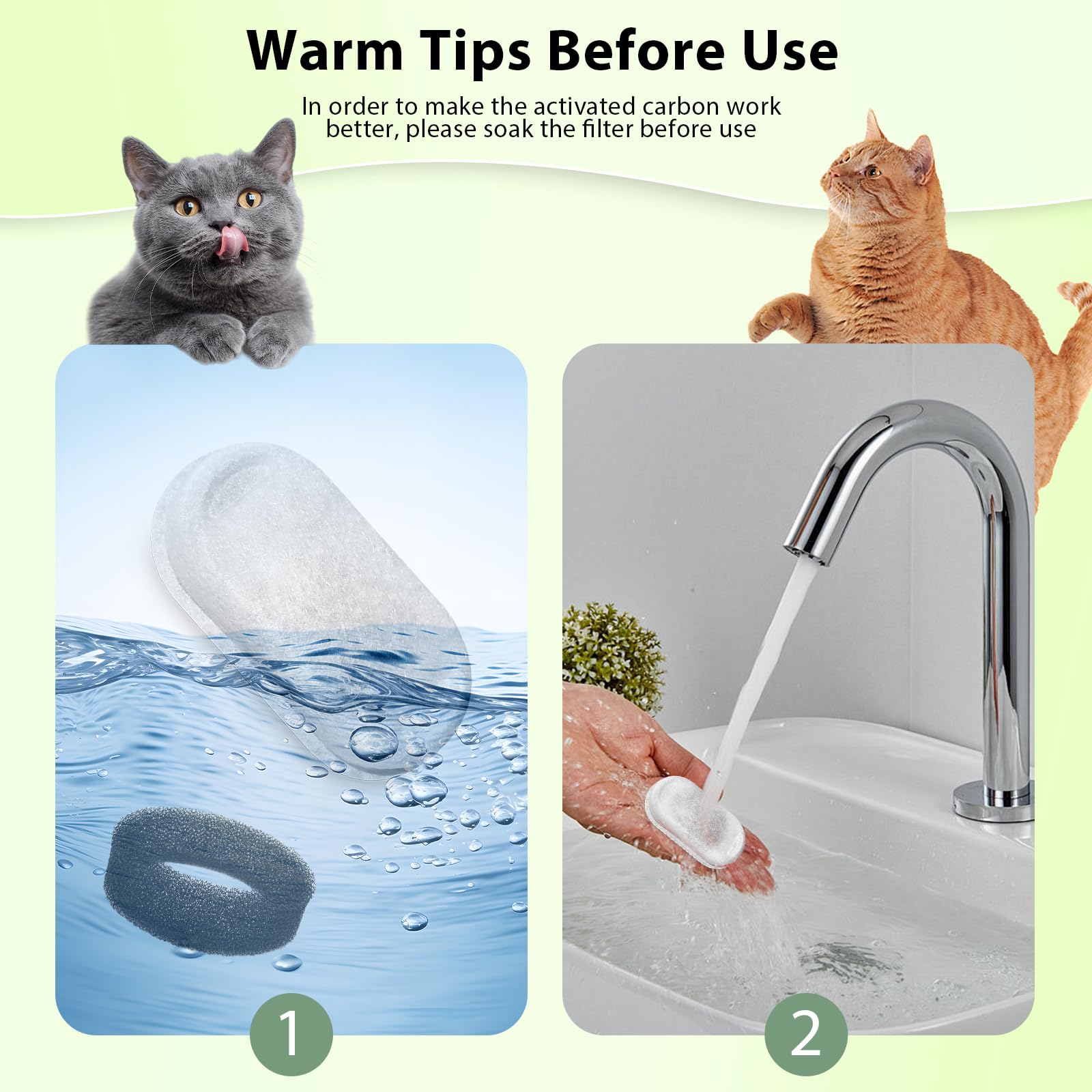 Trasekky 67oz fountain compatibility for mid-size pet setups.