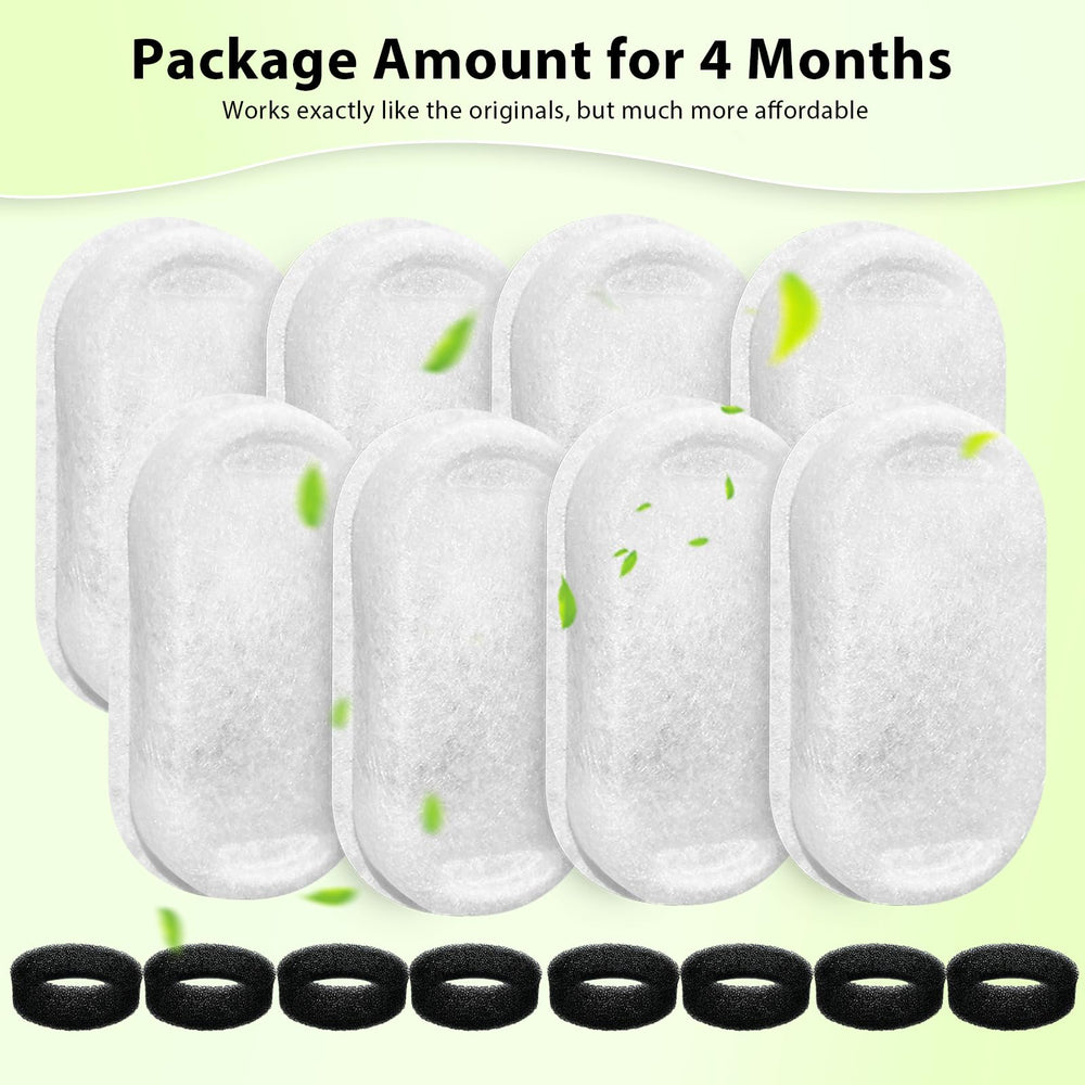 Trasekky pre-filter sponges for pump protection and clearer water.