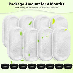 Trasekky pre-filter sponges for pump protection and clearer water.