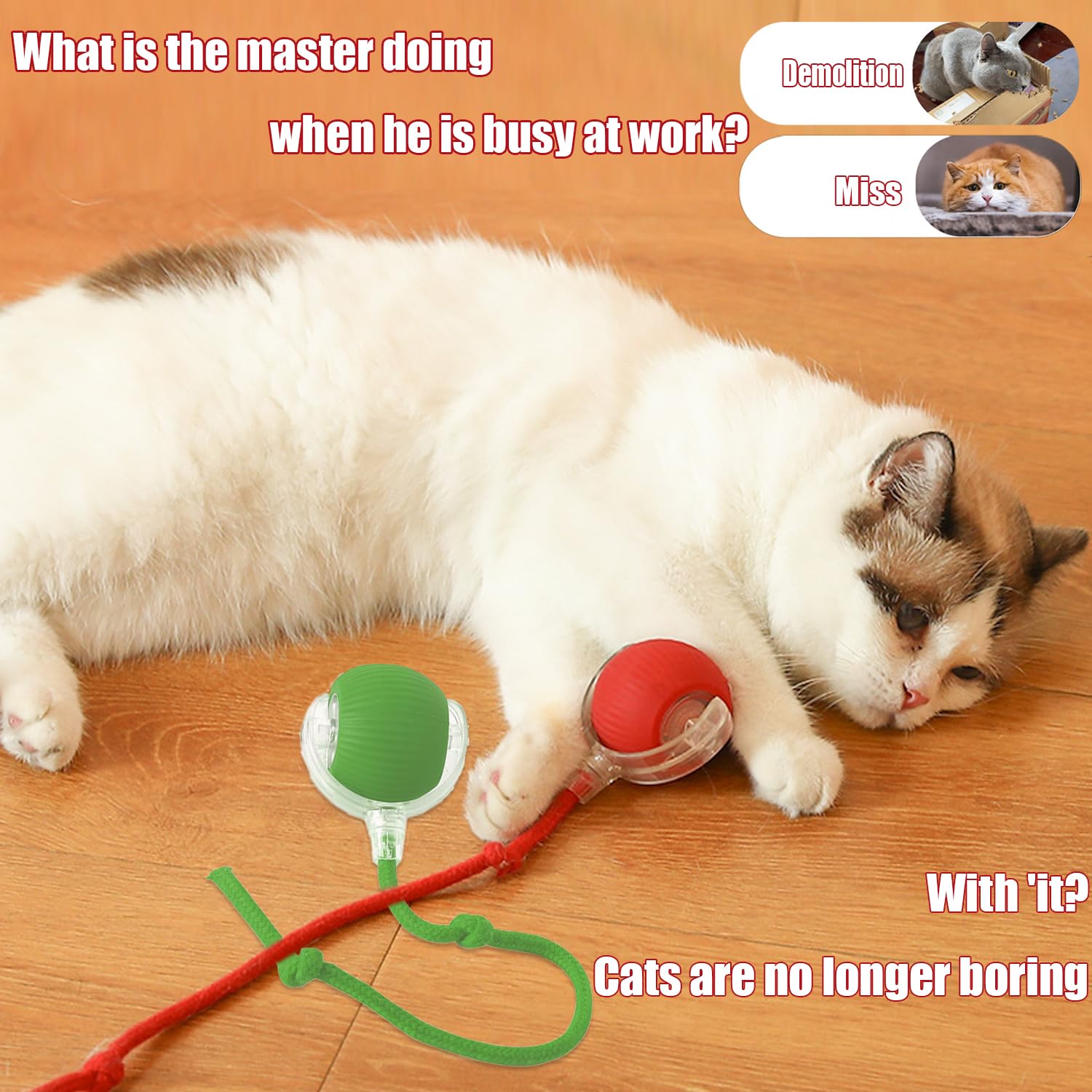 Treayes easy-clean red ball surface, quick wipe-down after play.