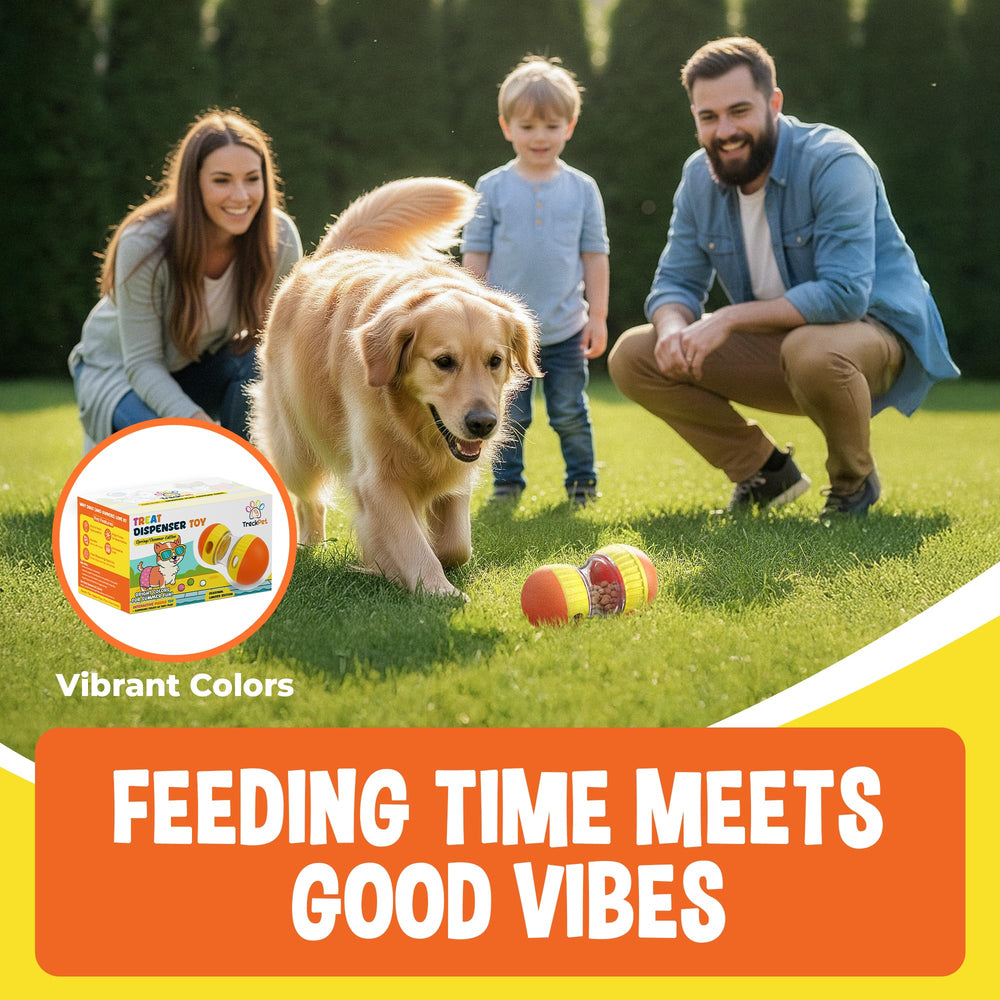 TRECKPET large-dog enrichment toy helps keep big breeds engaged and focused.