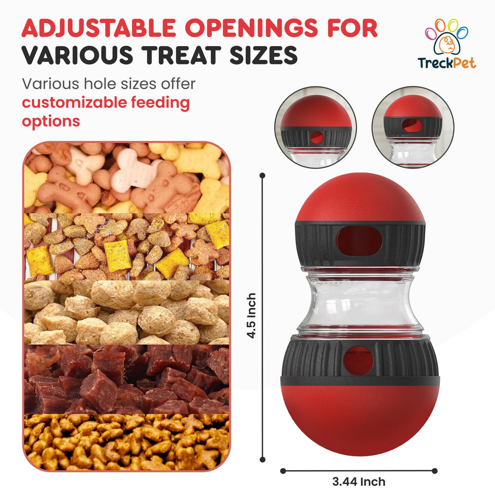 TRECKPET puzzle-toy-for-small-dogs supports gentle interactive play and slower eating.