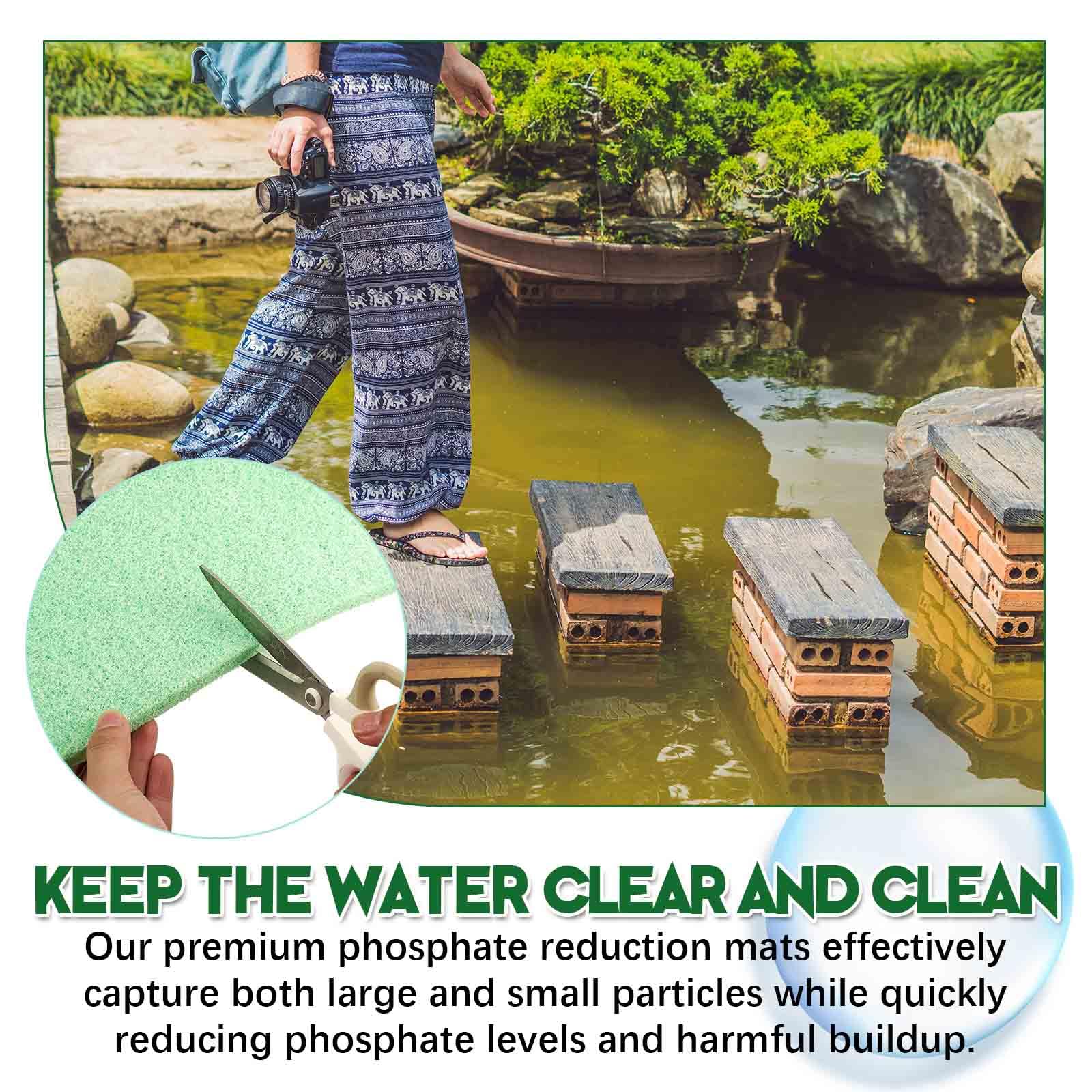 Treela phosphate reducer pad supports multi-filtration with carbon and nitrate pads