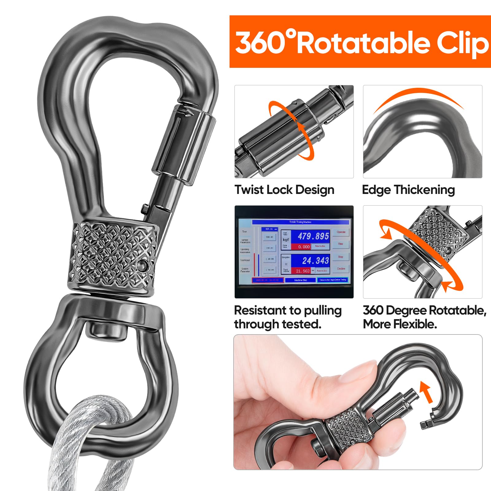 Tresbro dog tie out cable attached to ground post for yard safety and freedom