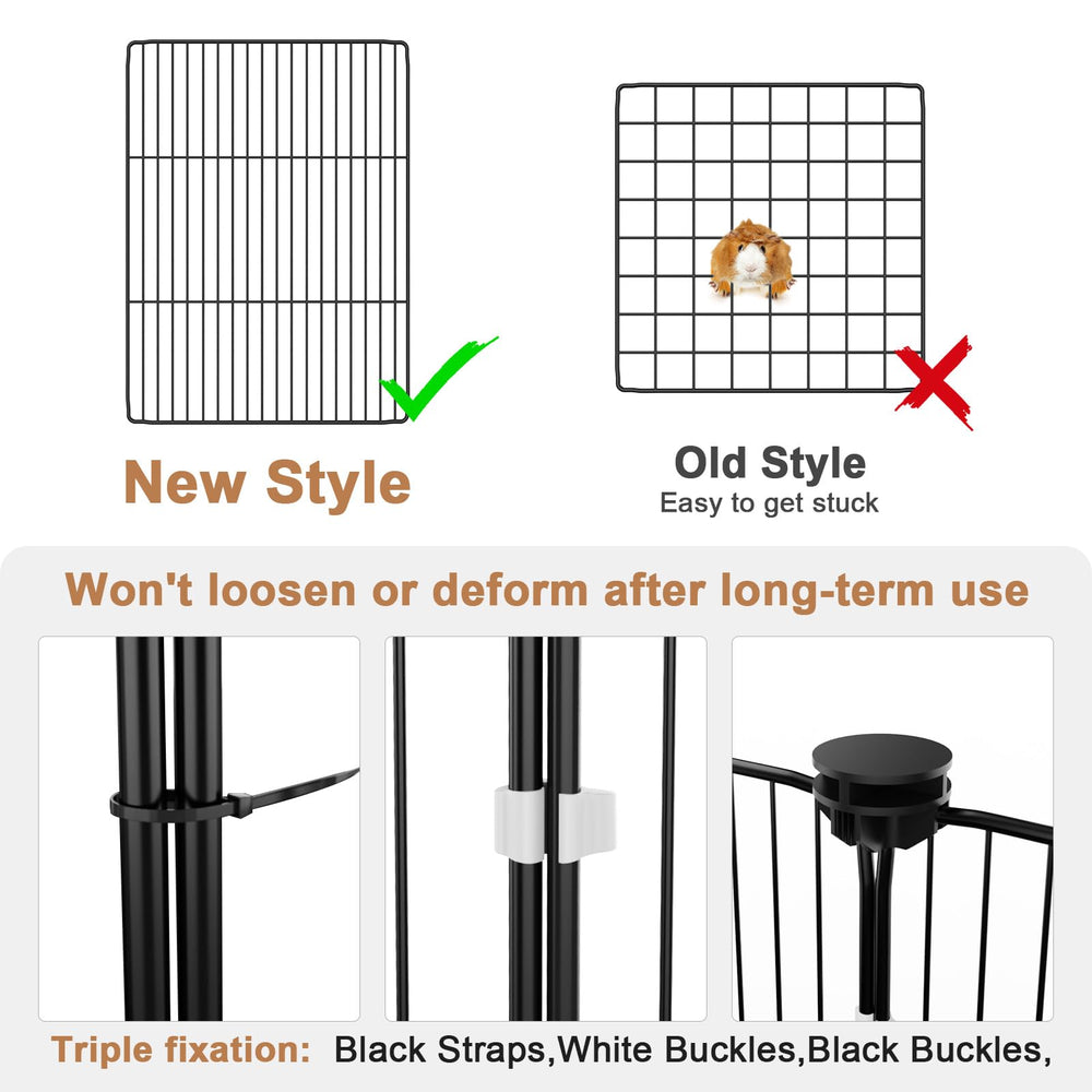 Tresbro one-motion-hook demonstrates tool-free setup for quick, stress-free cage assembly.