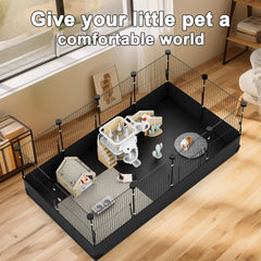 Tresbro steel-panel construction demonstrates sturdy, escape-resistant fencing for confident pet containment.