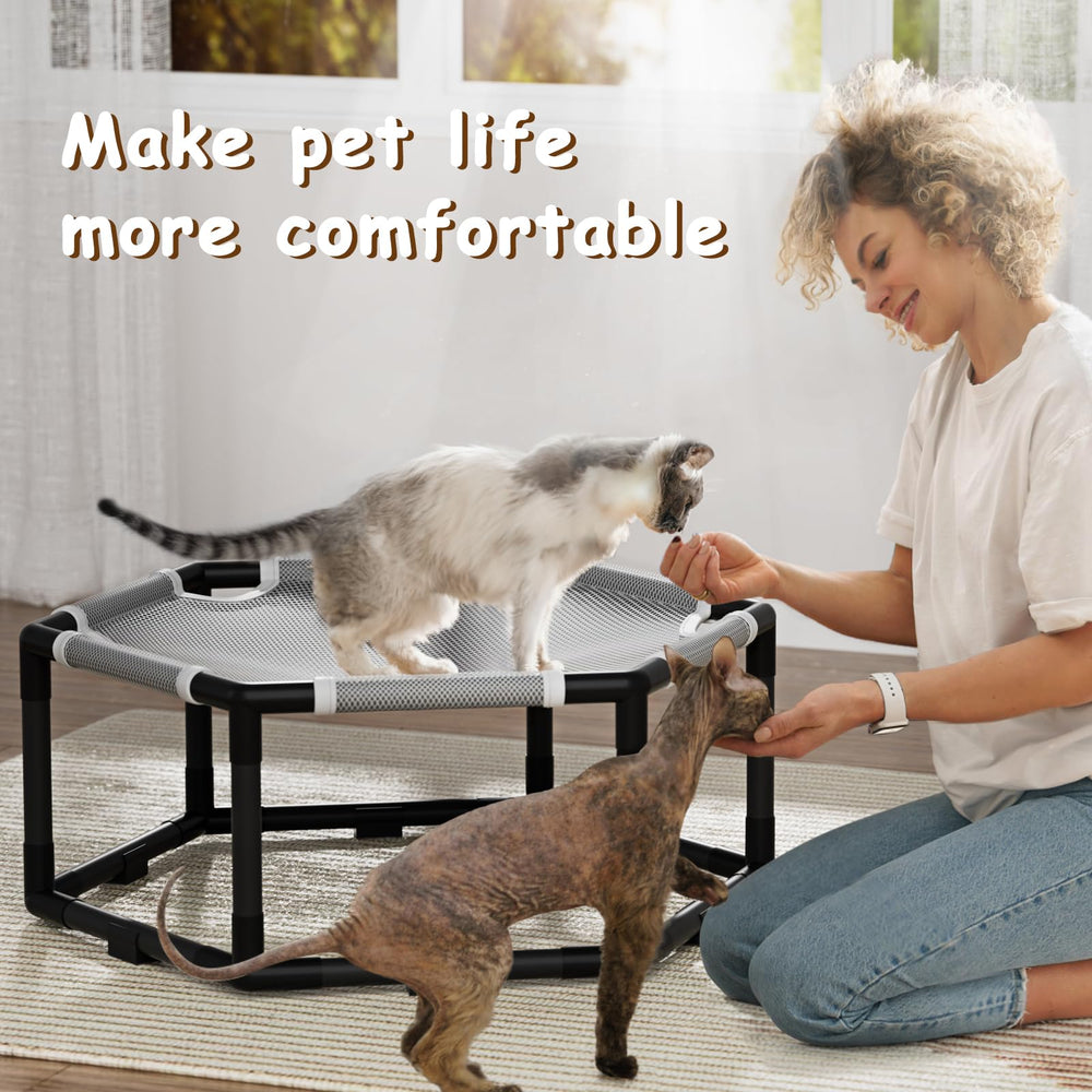 Tresbro outdoor indoor cat bed ready for balcony lounging