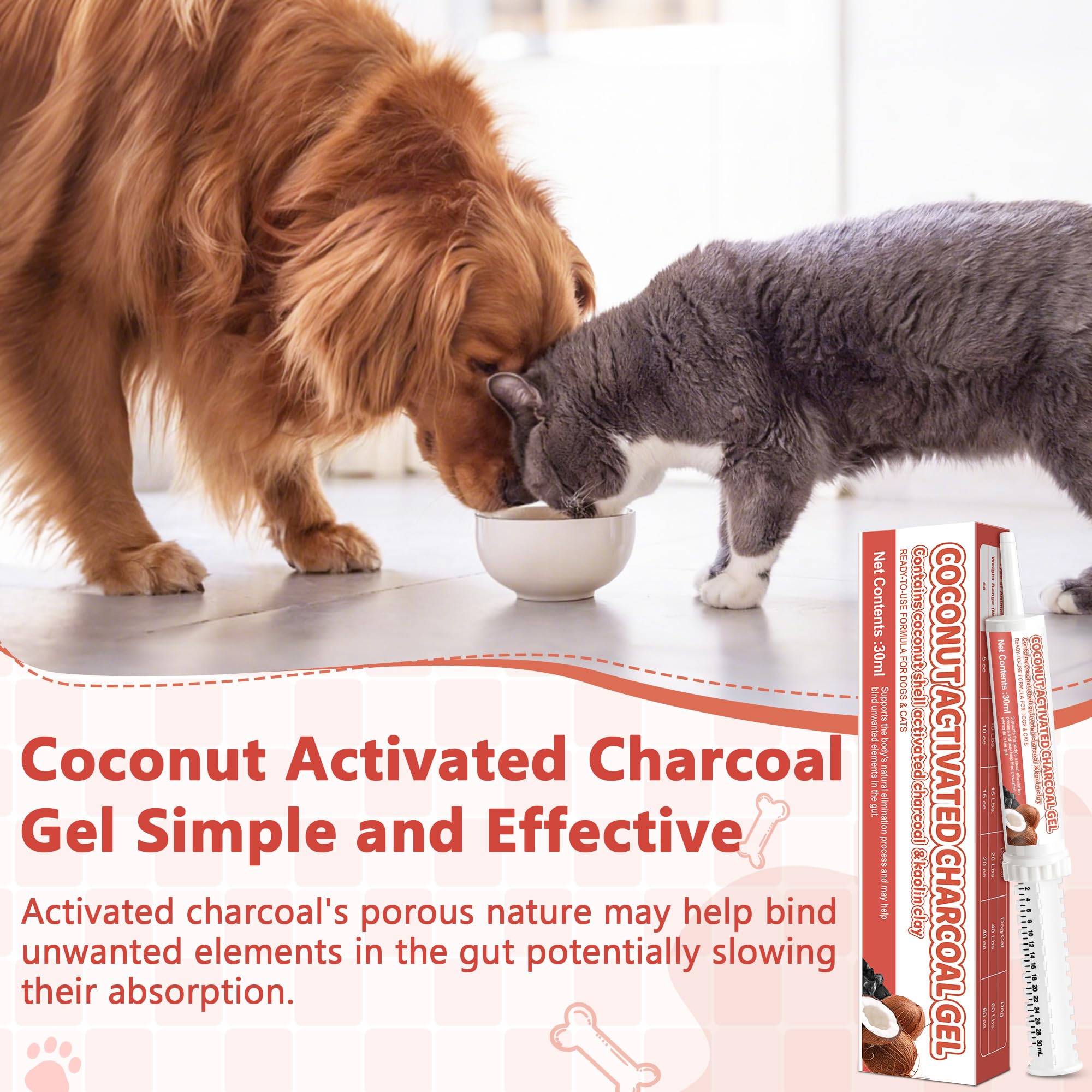 Trihood Activated Charcoal Paste pet emergency kit shown for preparedness and care