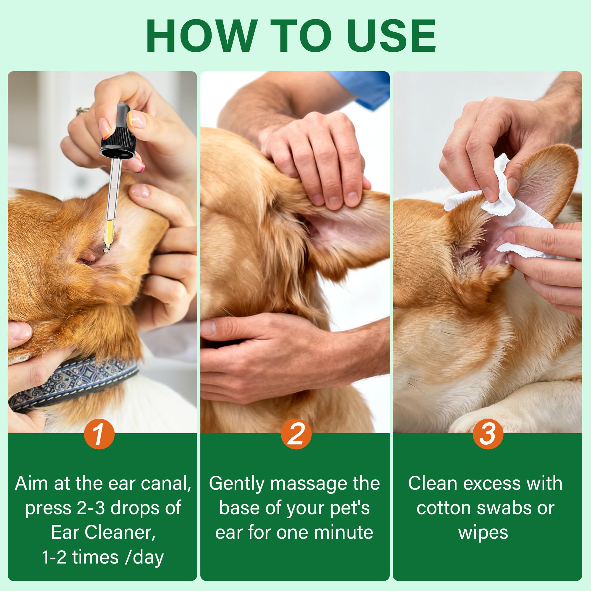 Trihood Ear Clear suitable for all dog breeds