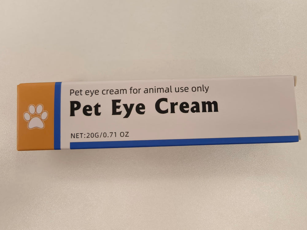 Trihood Pet Eye Care Kit cat-eye area setup conveys calm, routine grooming