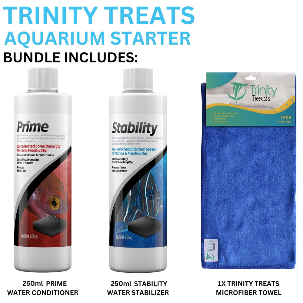 Trinity Treats PRlME improves water clarity during conditioning