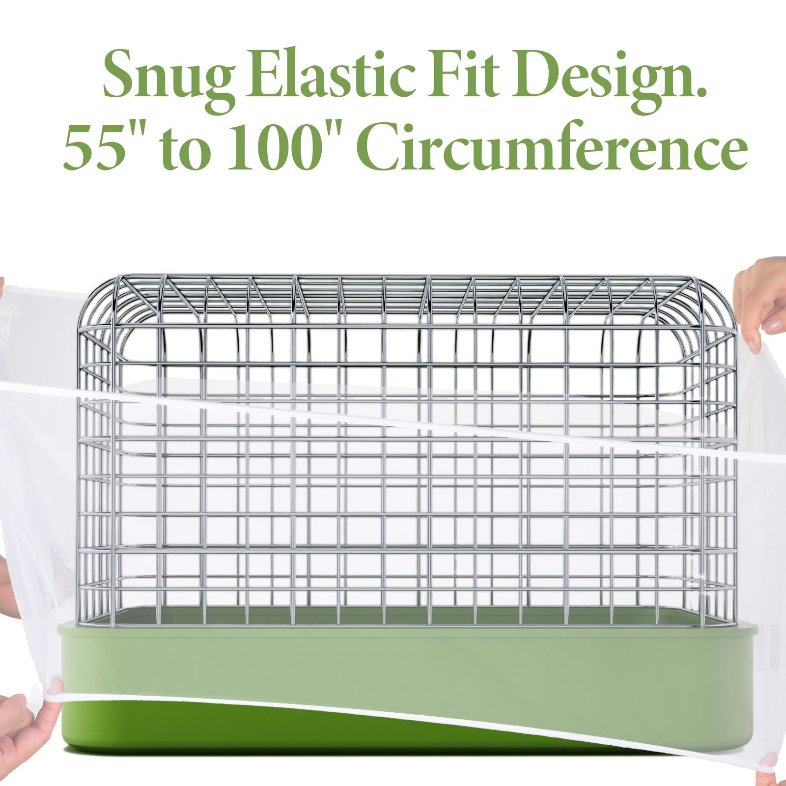 Trinkrittey adjustable circumference 140-180 fits many cages