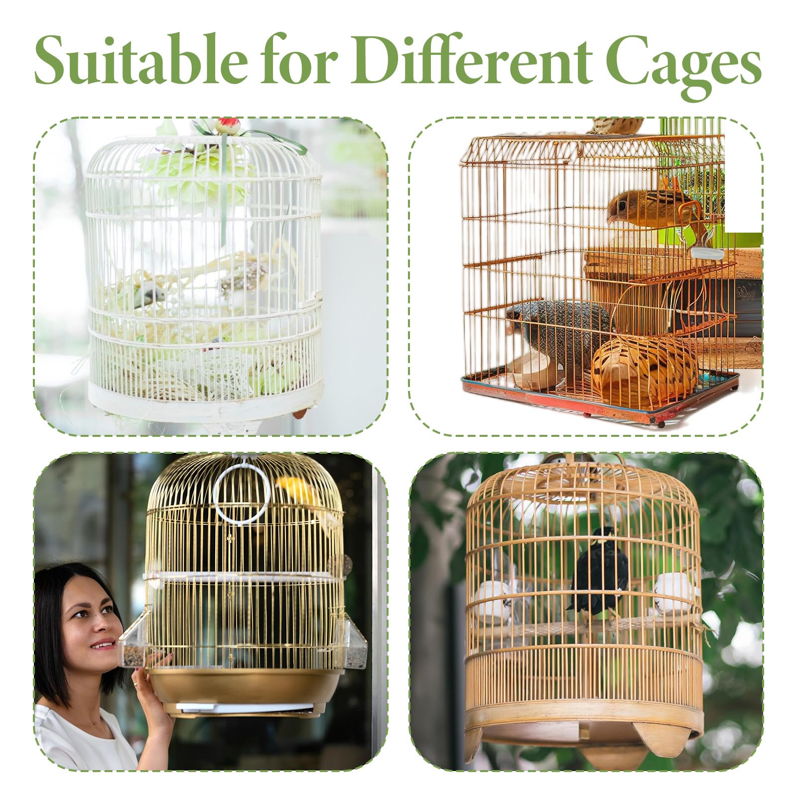 Trinkrittey quick-drying seed catcher stays durable after wash