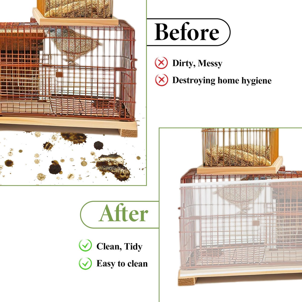 Trinkrittey polyester cage cover easy to install over cages