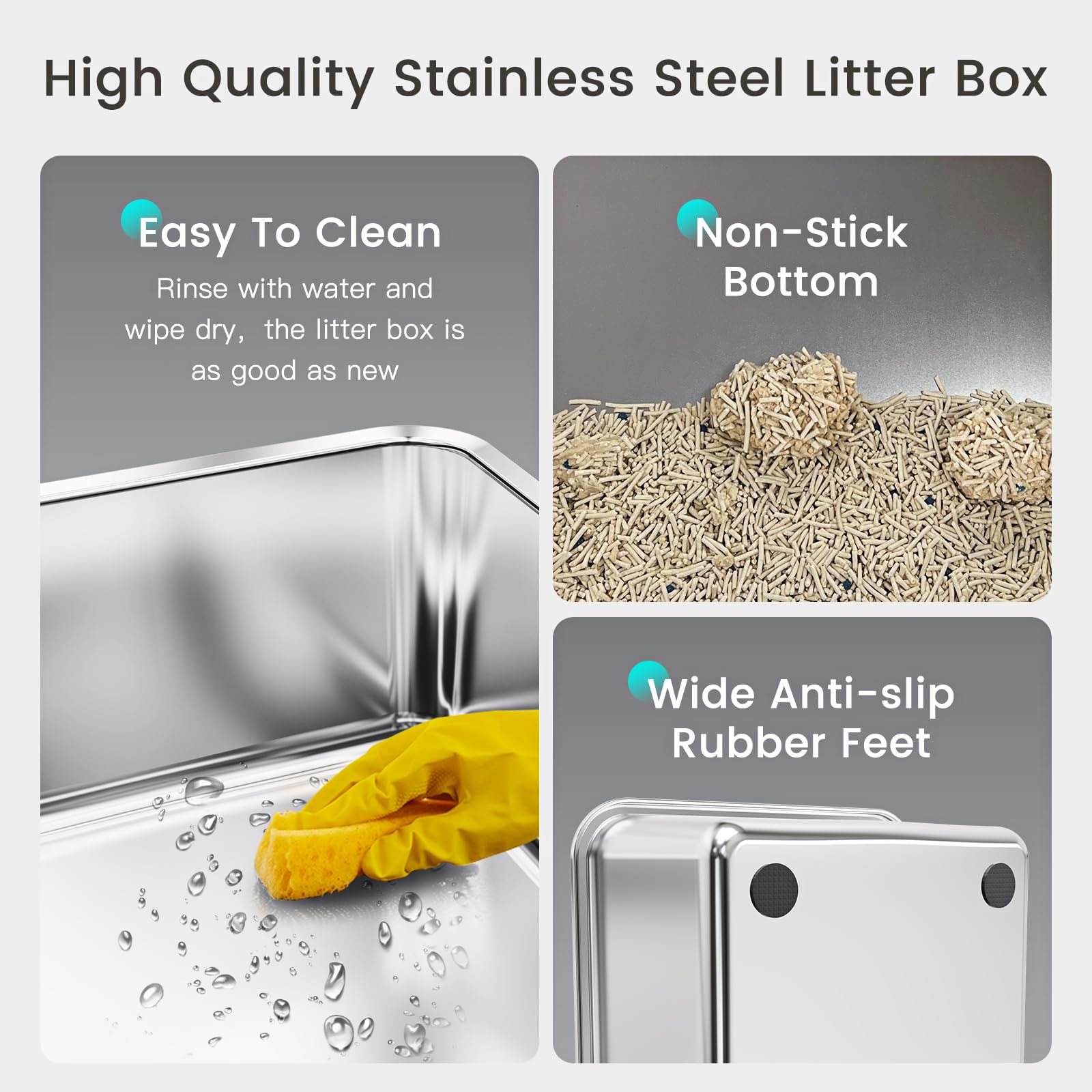 Tripamin lid with buckle attachment demonstrates secure top-entry design.