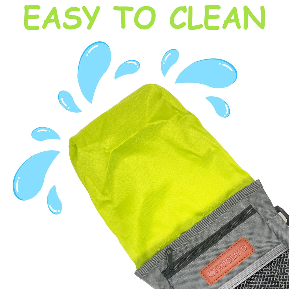 TRIPOLACO dog treat pouch weather-resistant polyester endures daily adventures
