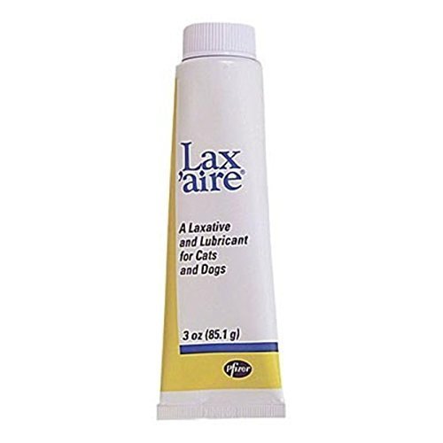 TrippleCream Lax-Aire twin-pack bottle for easy pet administration.