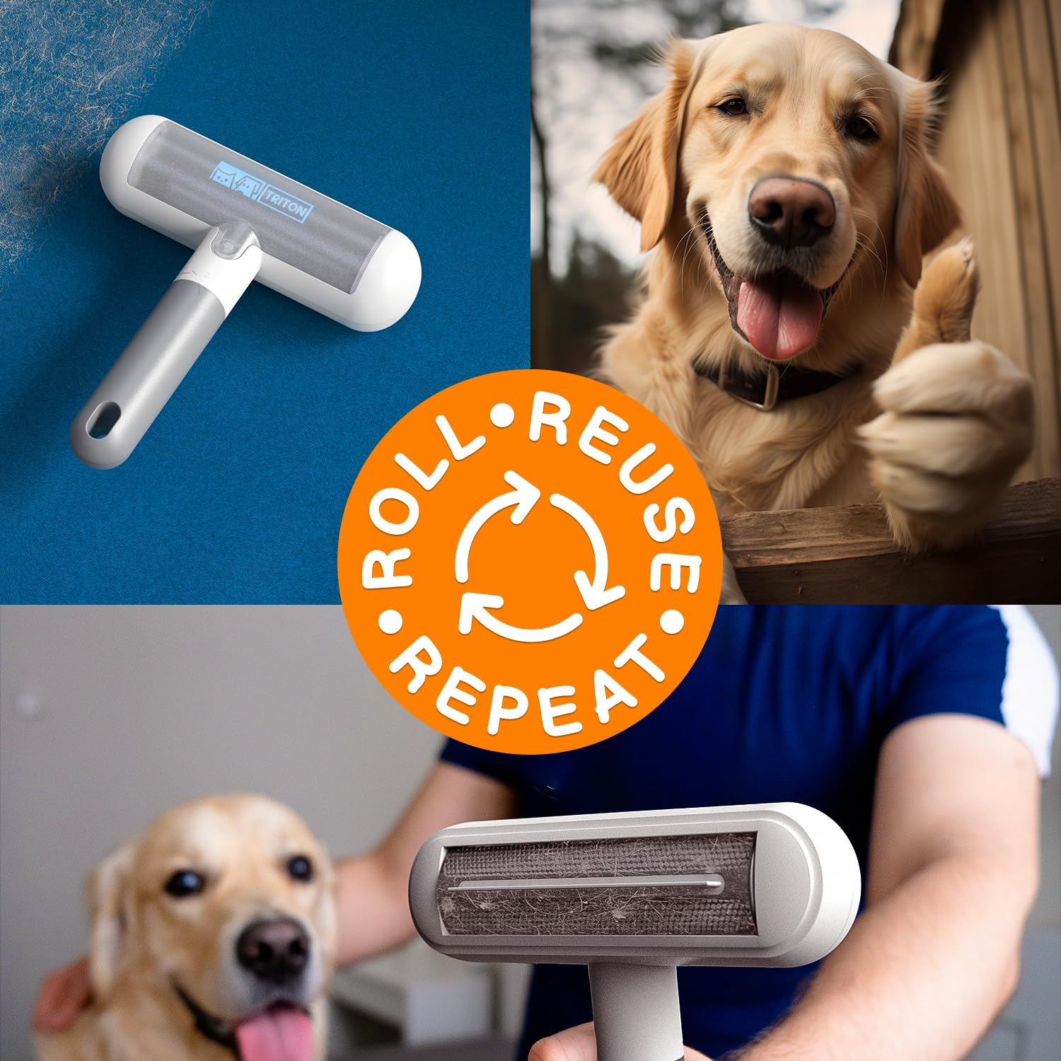 Triton easy-to-clean chamber ensures quick emptying with minimal mess.