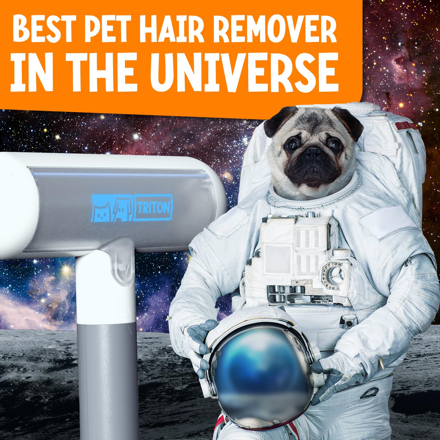 Triton colorway highlights stylish gray/white fit for home decor.