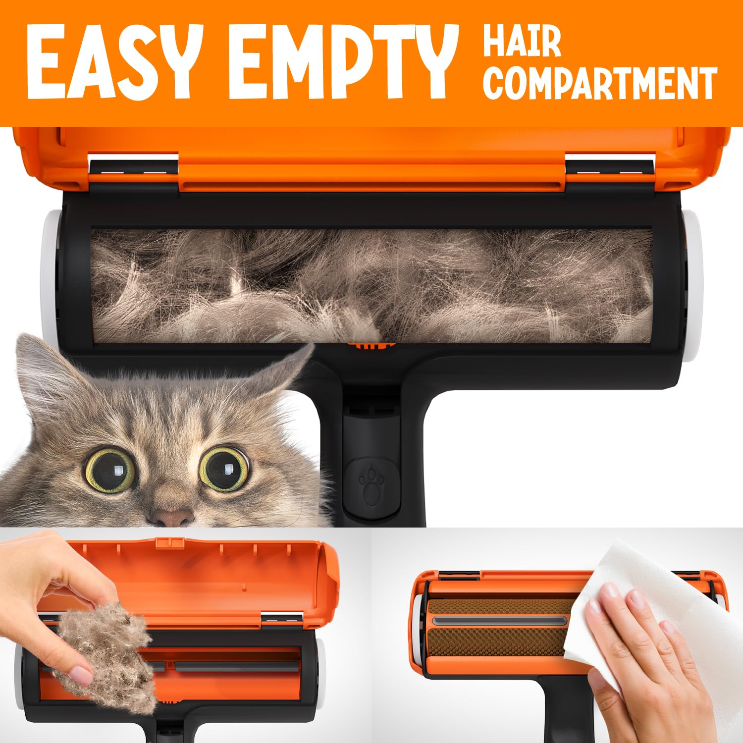 Triton compact storage design saves space when not in use