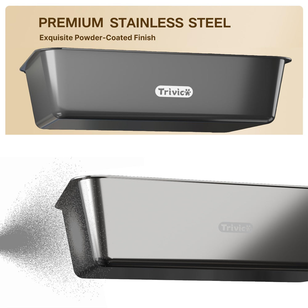 Trivico easy-clean surface close-up highlights scratch-resistance.