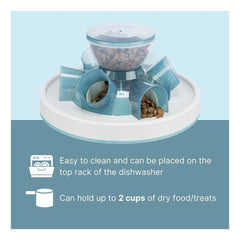 TRIXIE Tunnel Feeder non-slip base keeps it steady during play