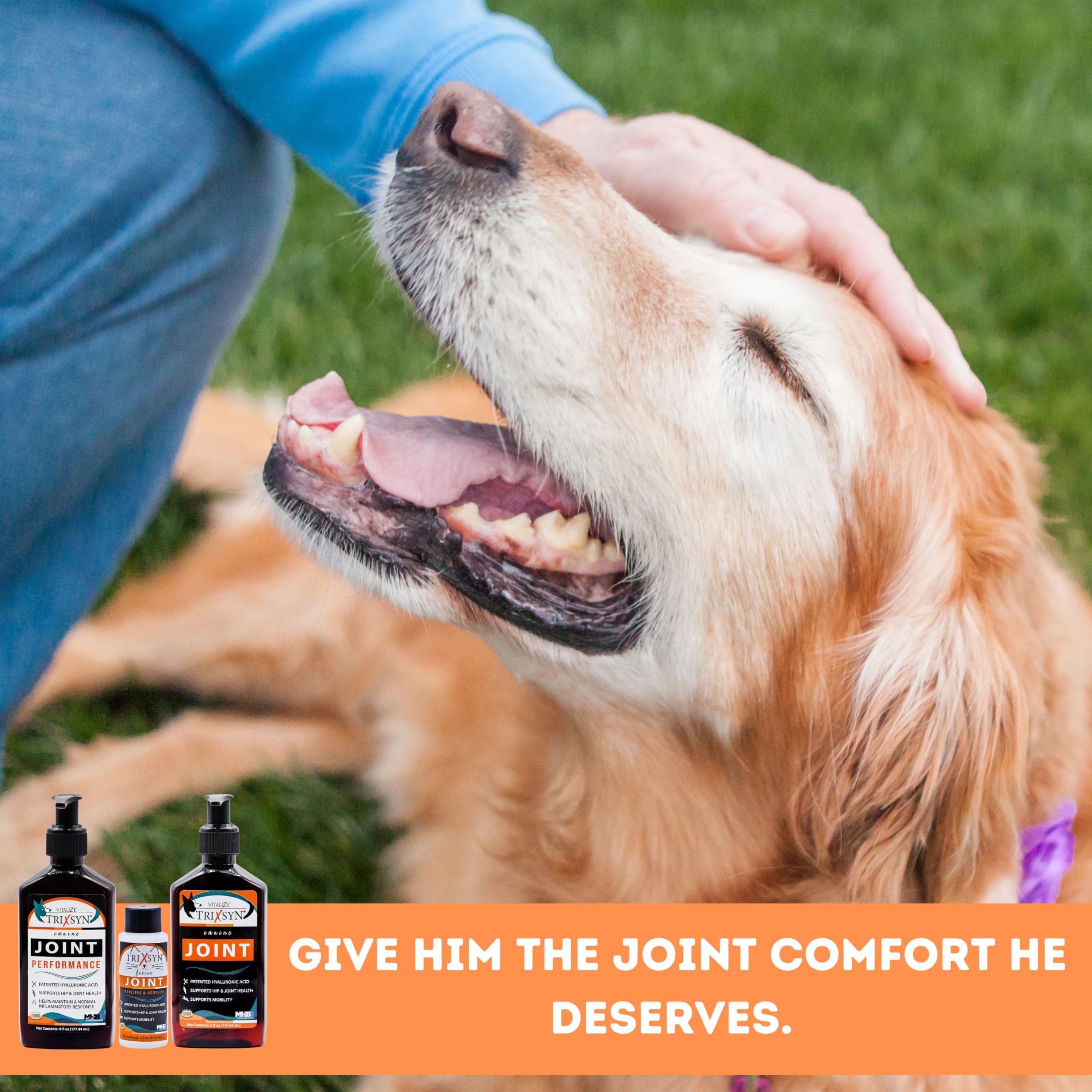 Two-pack packaging offers convenient hip and joint care for longer supply.