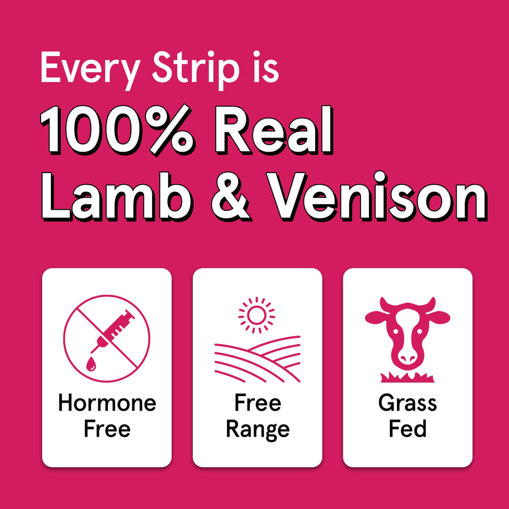 TRMC air-dried texture closeup highlights soft, chewy bite dogs love.