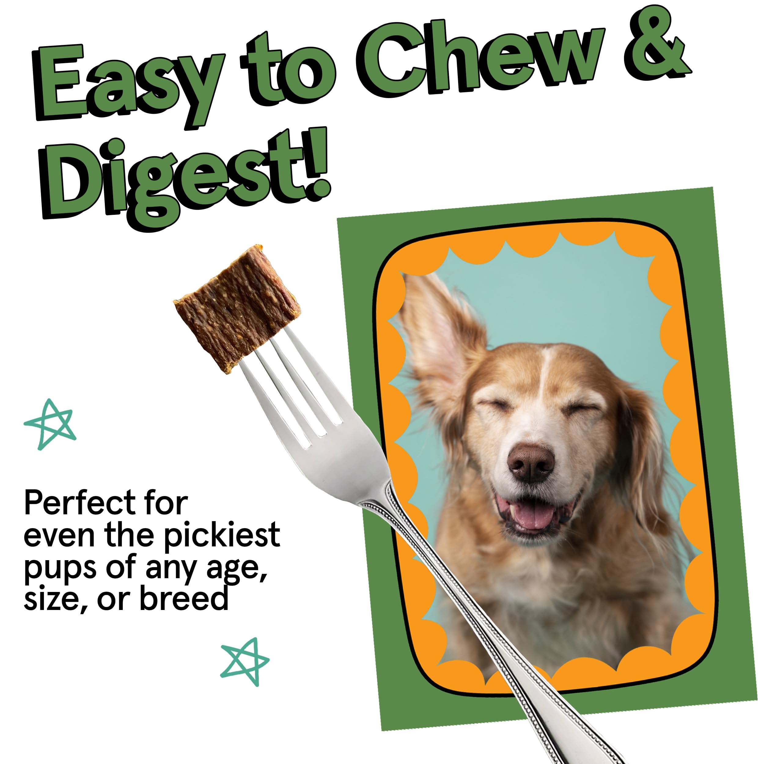 TRMC grain-free badge on bag signaling gentle digestion