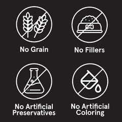 TRMC Grain-free venison dog food bites ideal for sensitive stomachs and allergies