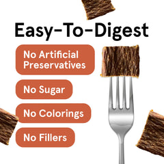 TRMC grain-free venison treats suitable for sensitive stomachs.