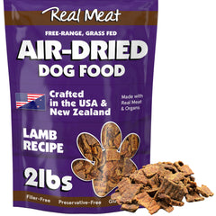 TRMC Real Meat Air-Dried lamb bites for high-protein meals