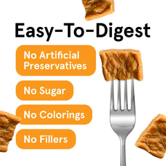 TRMC Real Meat Dog Treats air-dried processing preserves nutrients and flavor.