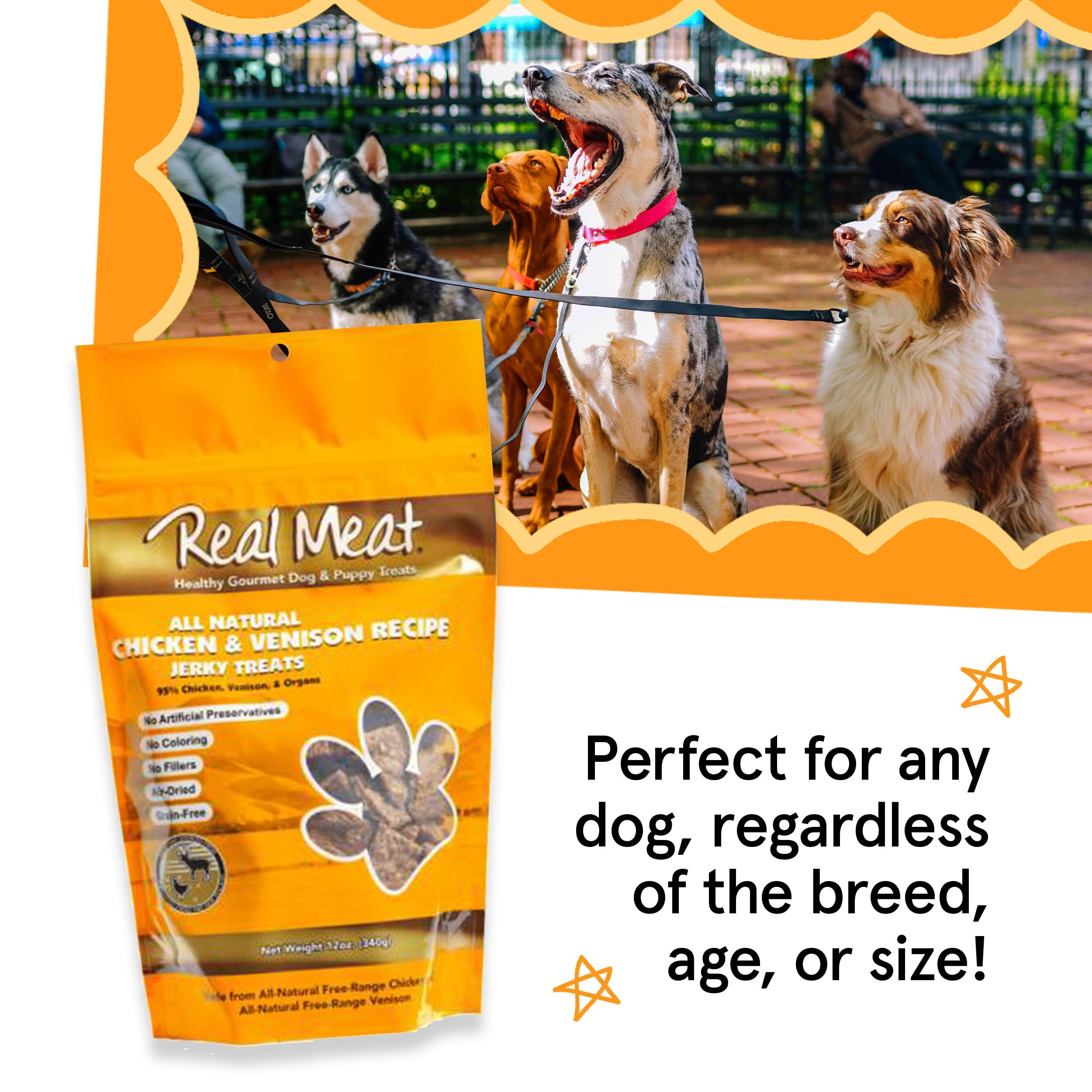 TRMC Real Meat Dog Treats premium, low-odor bites for training sessions.